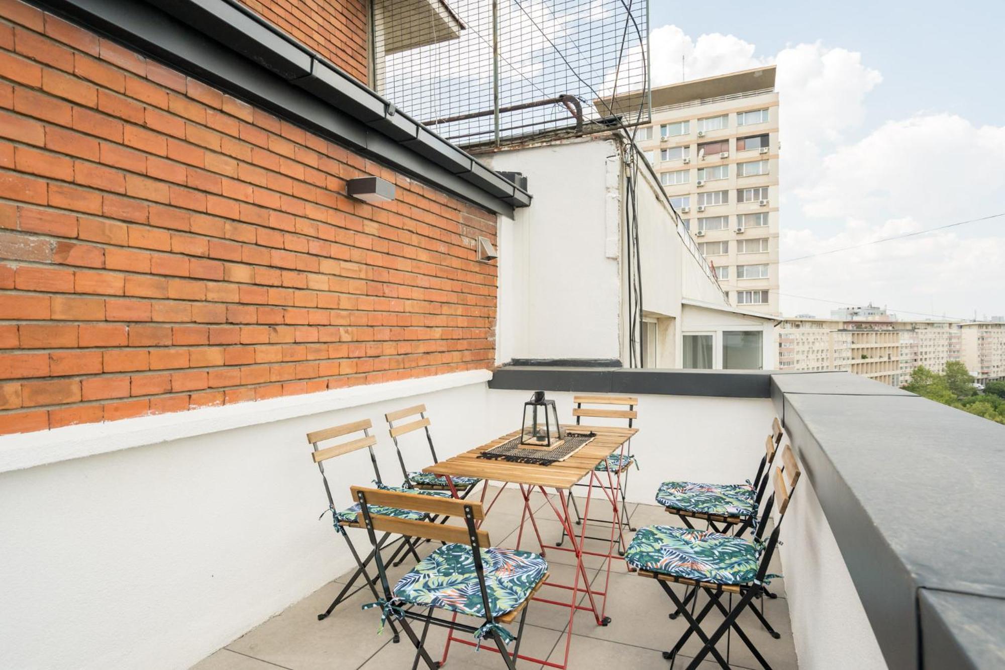 Mood Penthouse - 3Br Luxury Stay In บูคาเรสต์ ภายนอก รูปภาพ